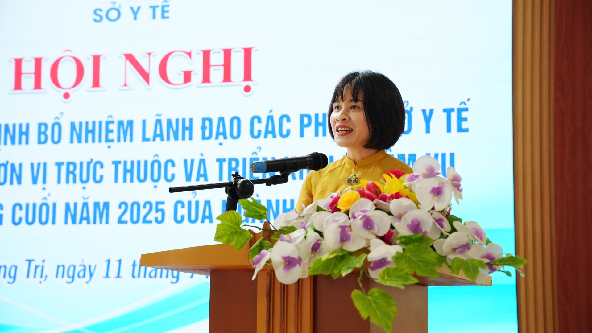 Sở Y tế tỉnh Quảng Trị: Công bố Quyết định bổ nhiệm công tác cán bộ